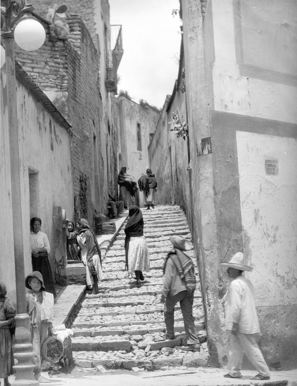 Camino en Tehuantepec, México, 1929 de Tina Modotti