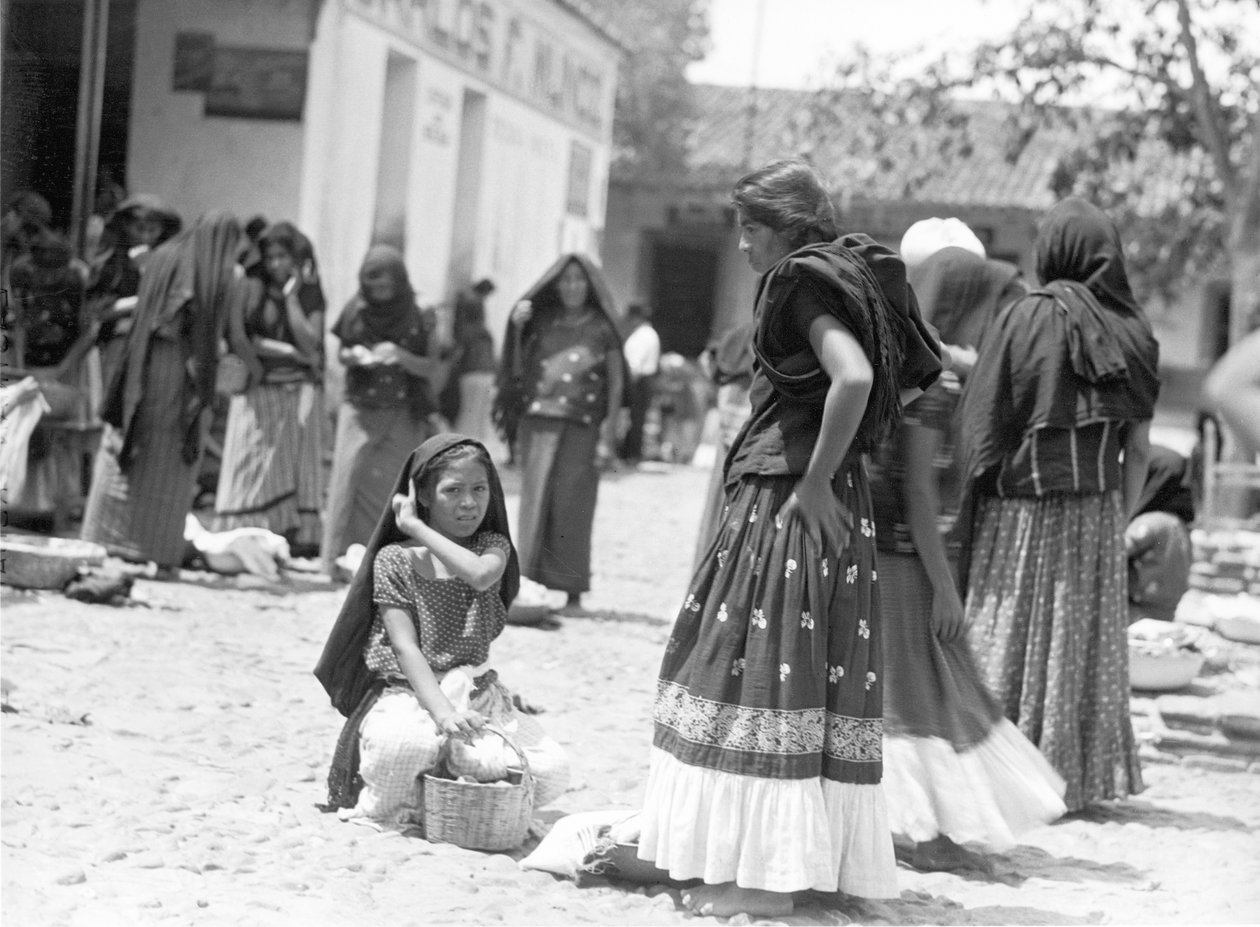 Mercado en Tehuantepec, México, 1929 de Tina Modotti