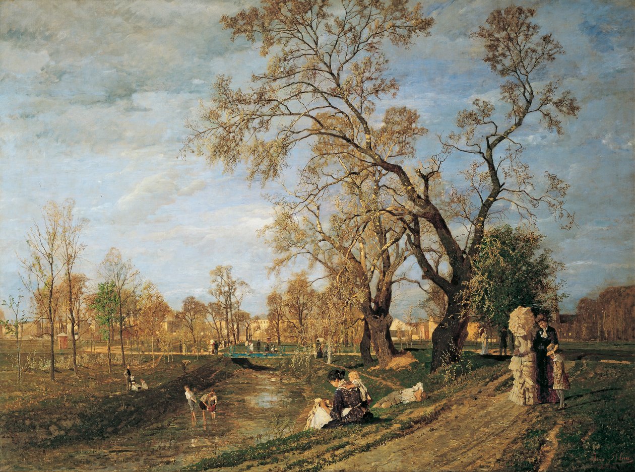 Primavera en el Prater de Tina Blau