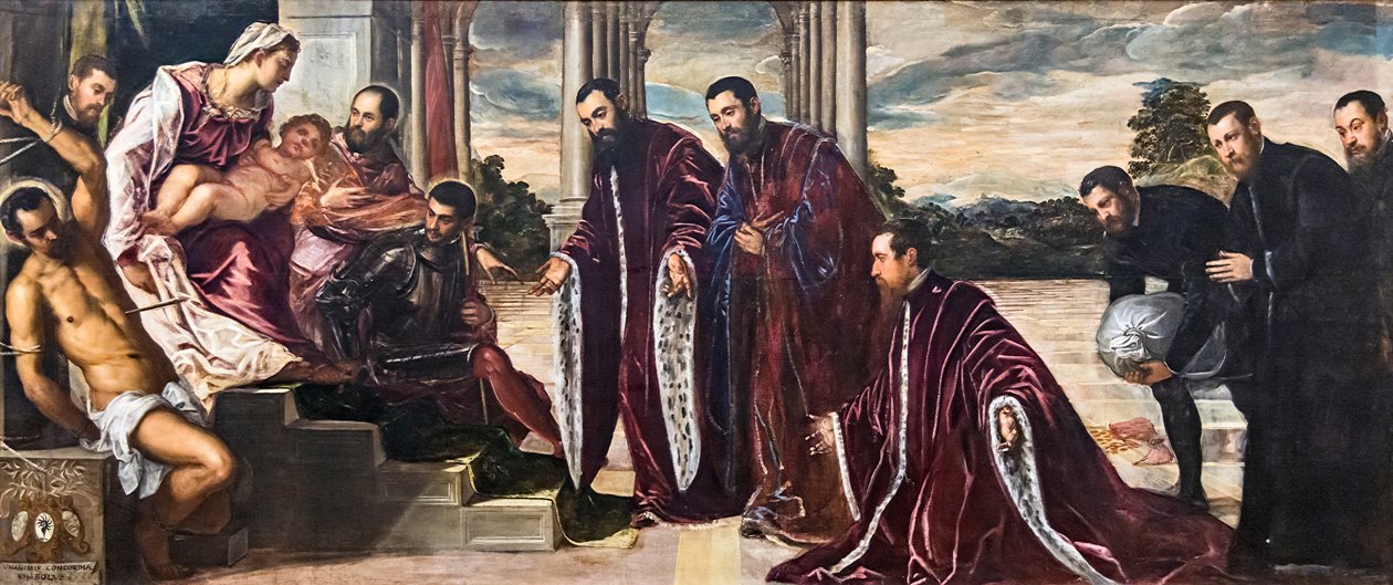 Madonna dei camerlenghi de Tintoretto