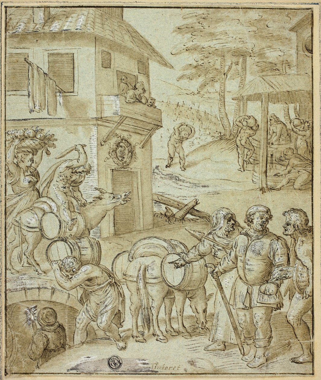 Cosecha de Vino de Tintoretto