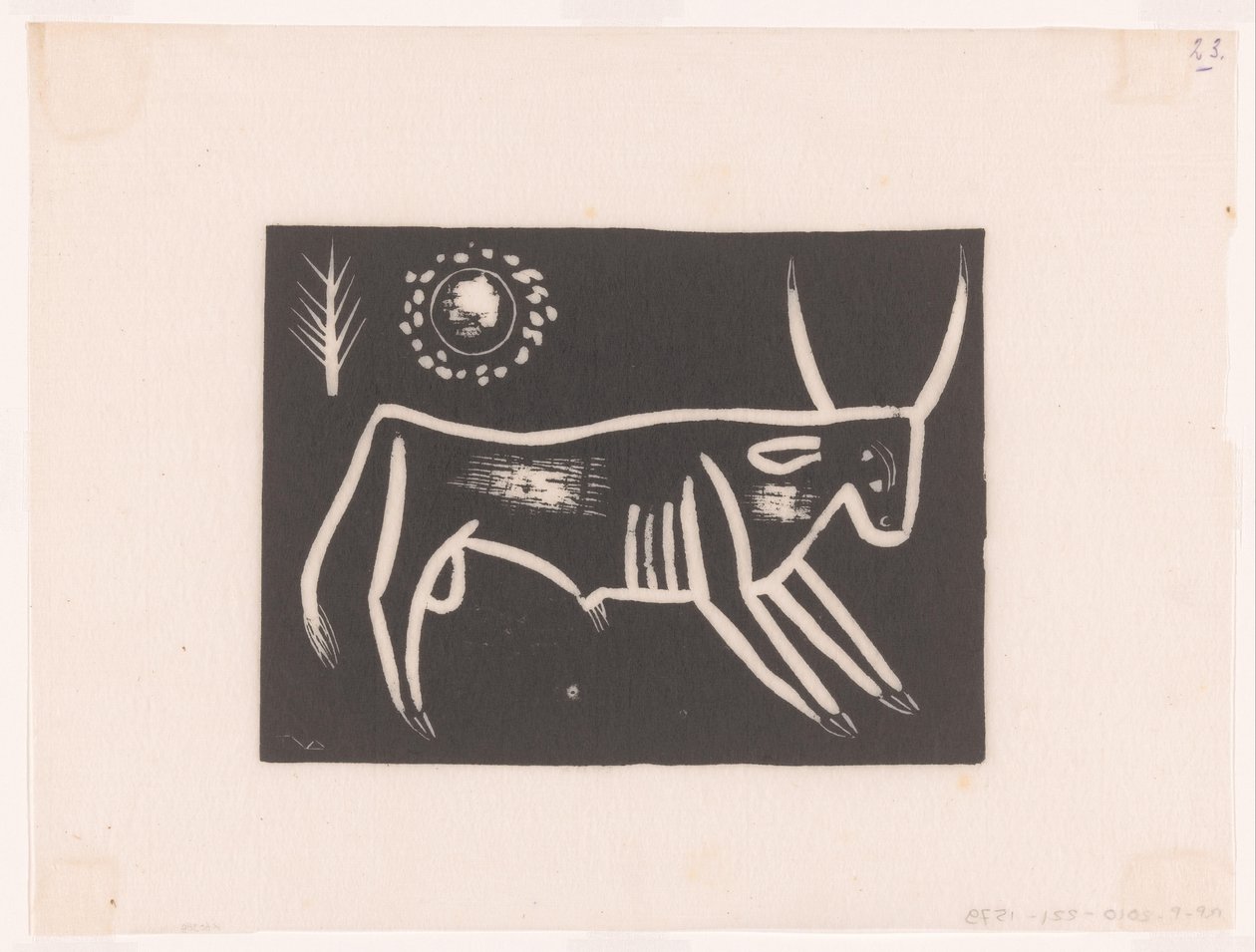 Taurus de Tinus van Doorn (signed by artist)