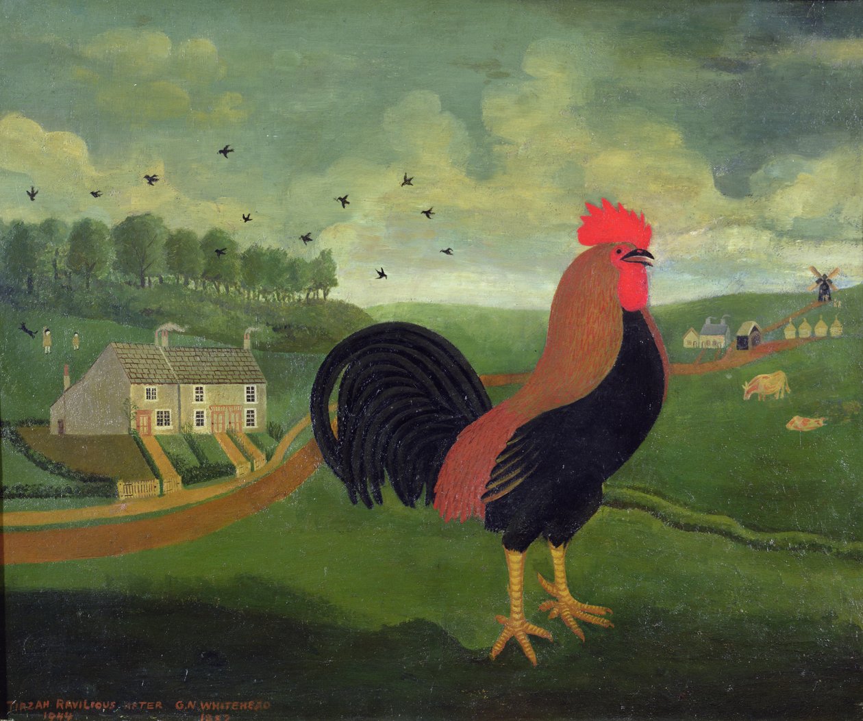 El Gallo (según G. N. Whitehead de Tirzah Ravilious