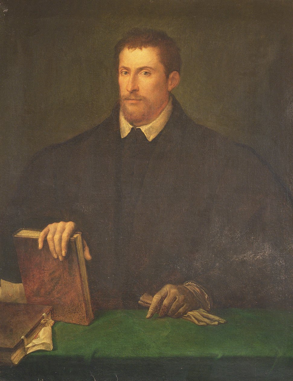 Ippolito Riminaldi, c.1528 de Tiziano Vecelli