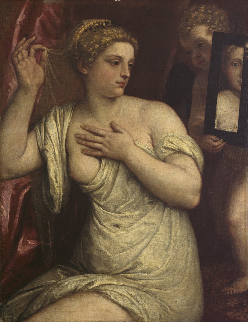 El tocador de Venus de Tiziano Vecelli