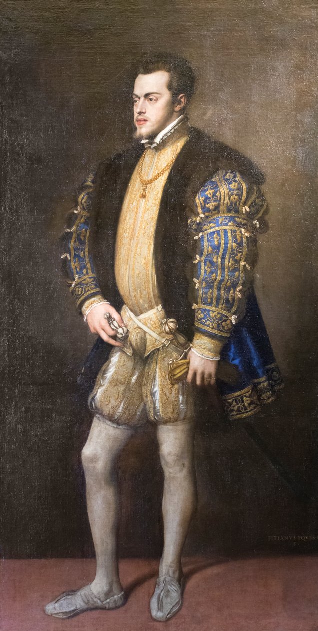 Retrato de Felipe II de Titian (c.1488 1576)