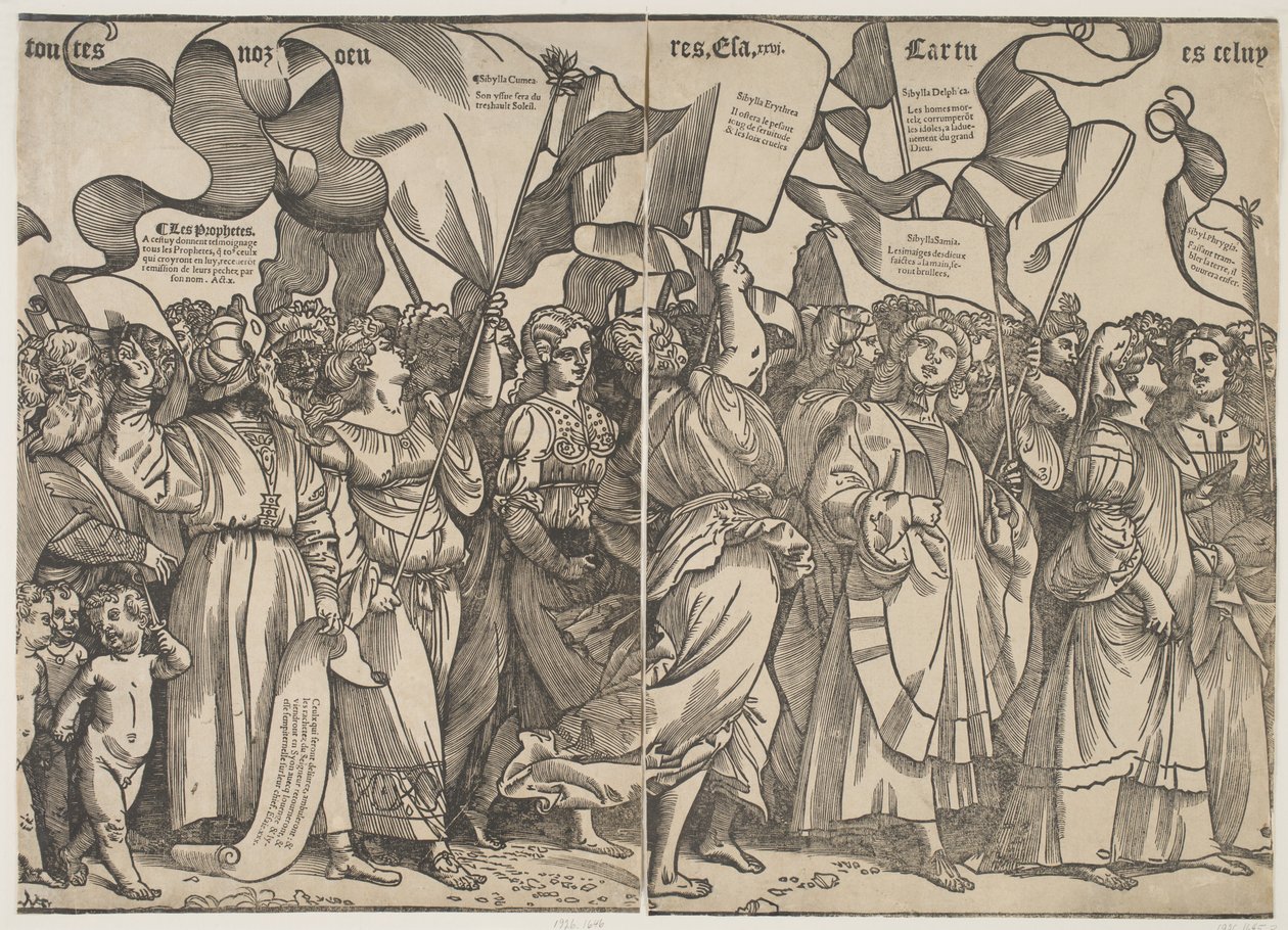 Profetas II, c.1511 de Tiziano Vecelli