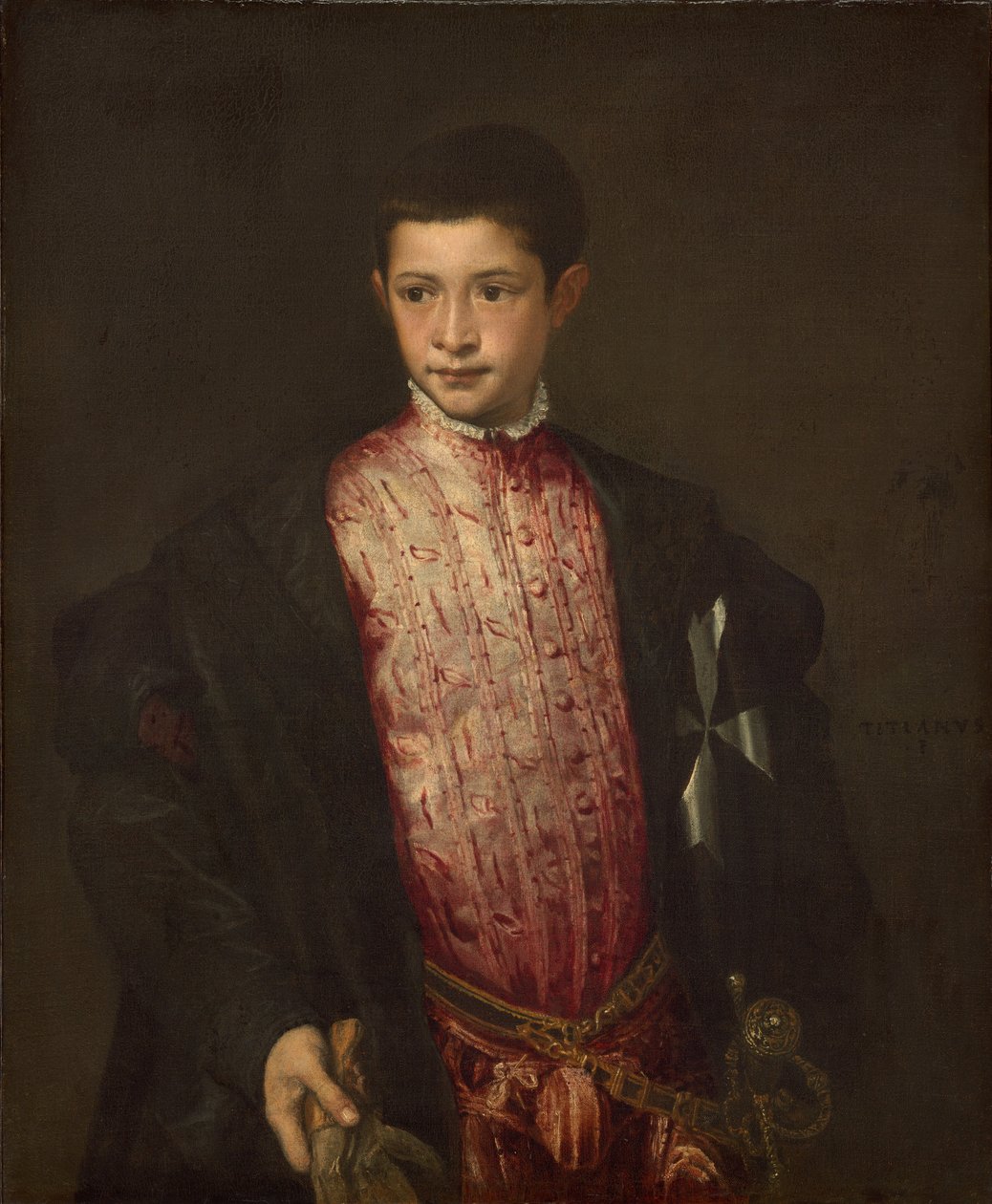 Ranuccio Farnese de Titian
