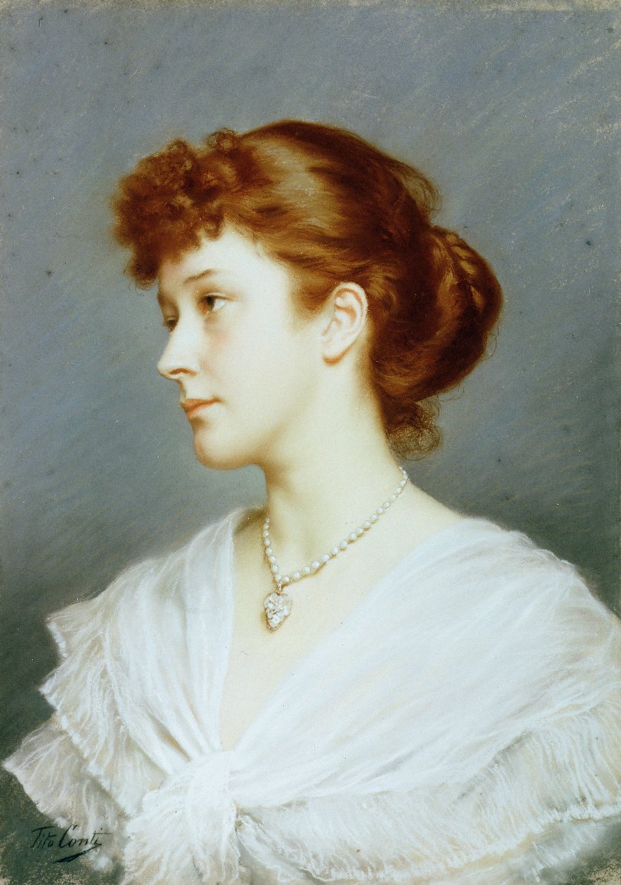 Cabeza de una Chica de Tito Conti