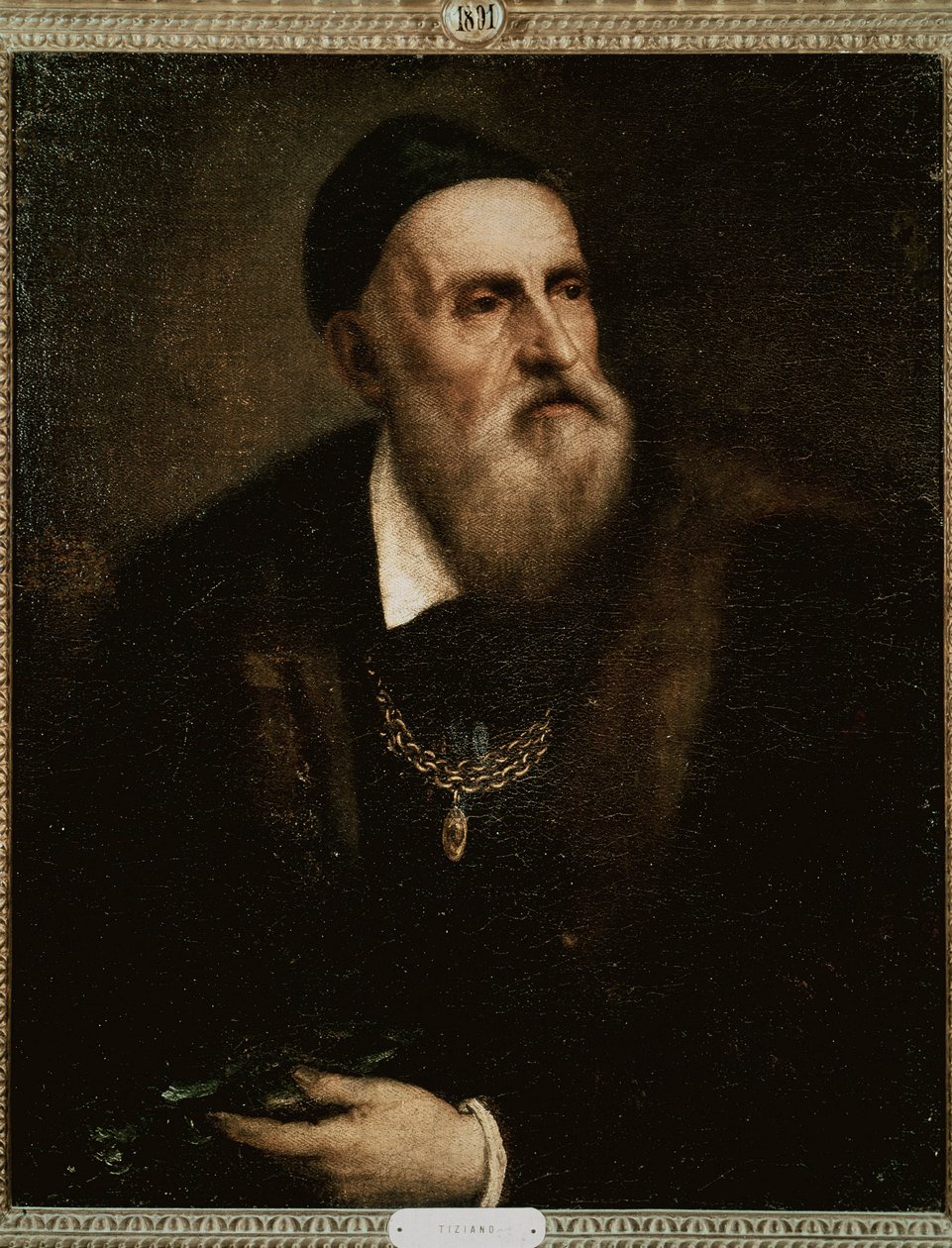Autorretrato de Tiziano Vecelli