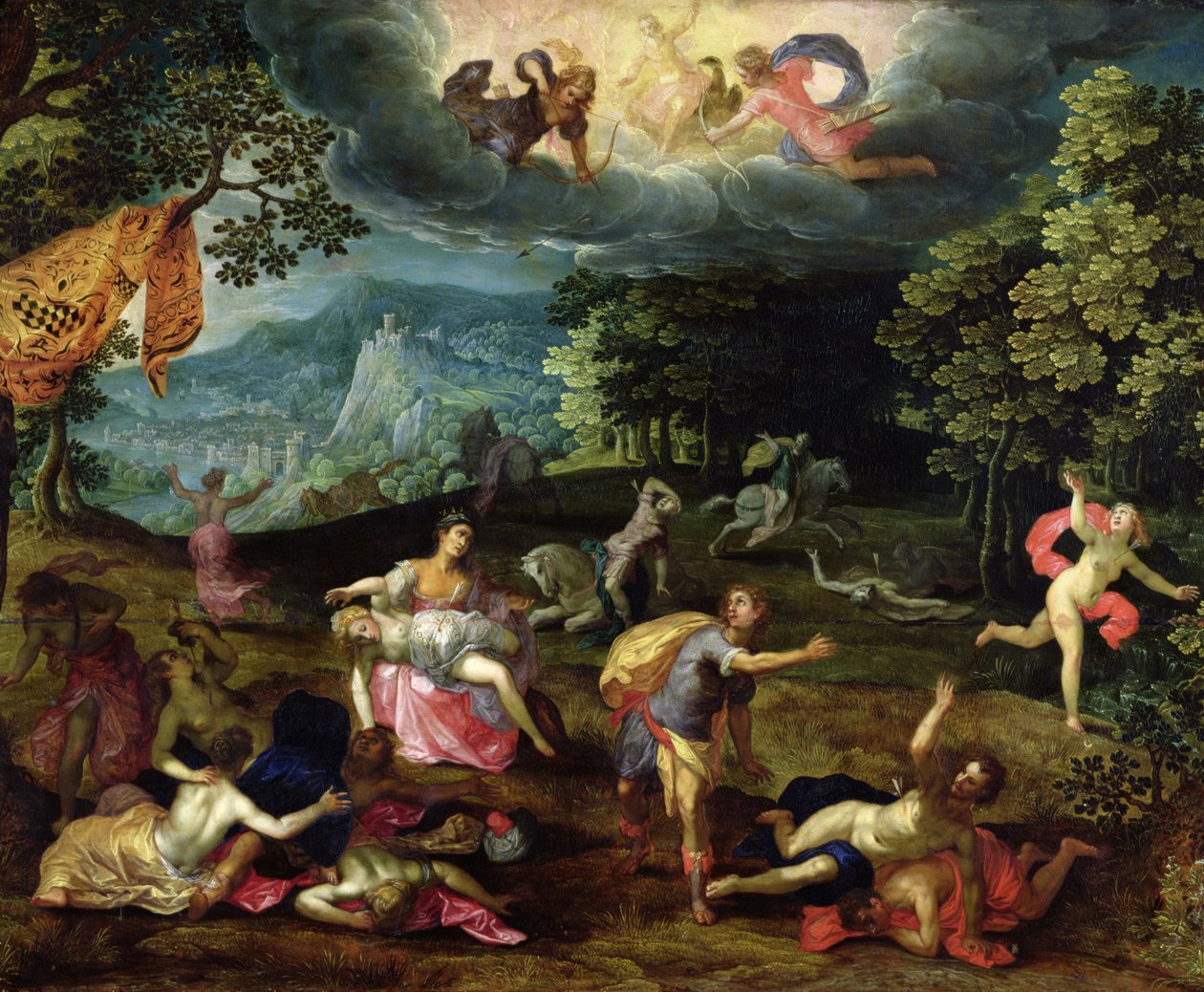 El Castigo de Níobe de Tobias Verhaecht