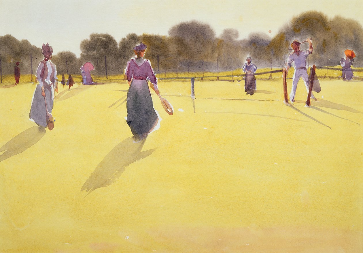 Eduardianos en el tenis de Tom Simpson