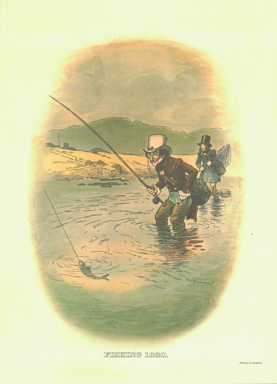 Pesca, 1820, c1910 de Tom Browne