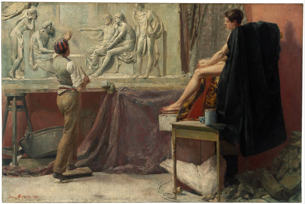 El Estudio del Escultor de Tom Roberts