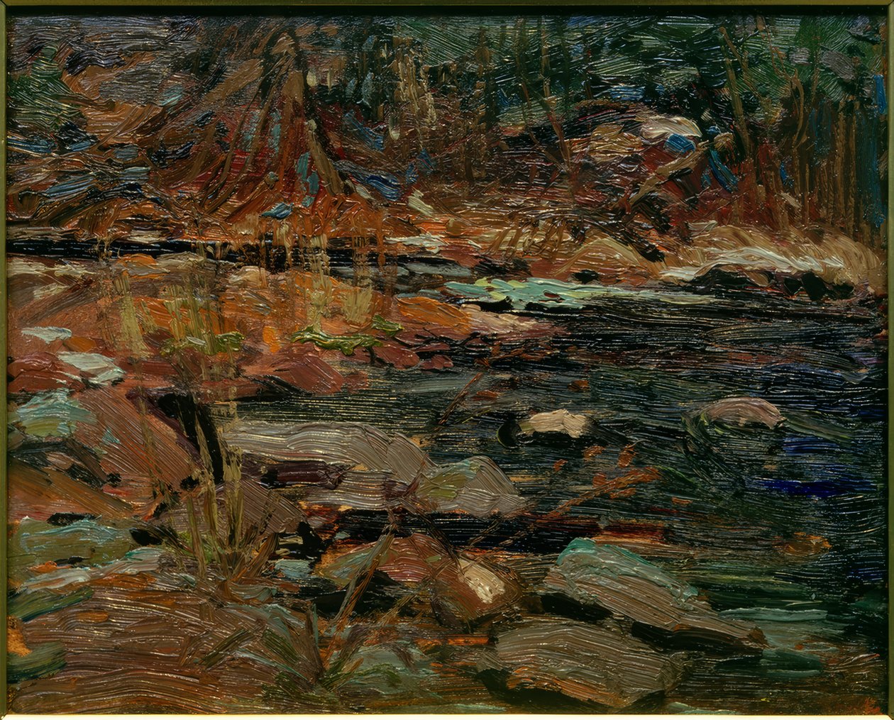 Potters Creek, Lago Canoe de Tom Thomson