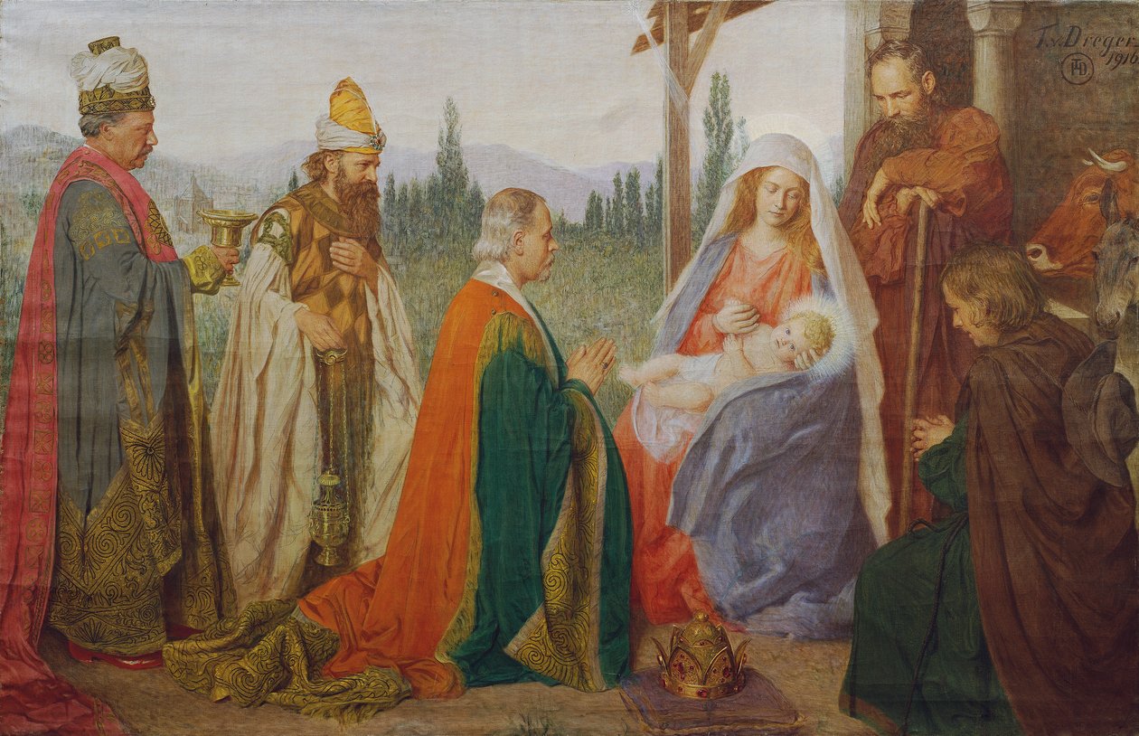 La Adoración de los Reyes Magos de Tom von Dreger