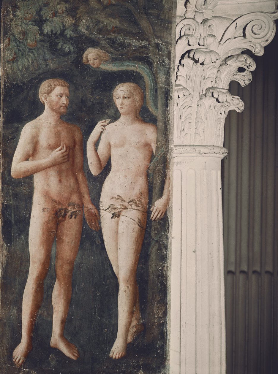 La Tentación de Adán y Eva, c.1423-25 de Tommaso Masolino da Panicale