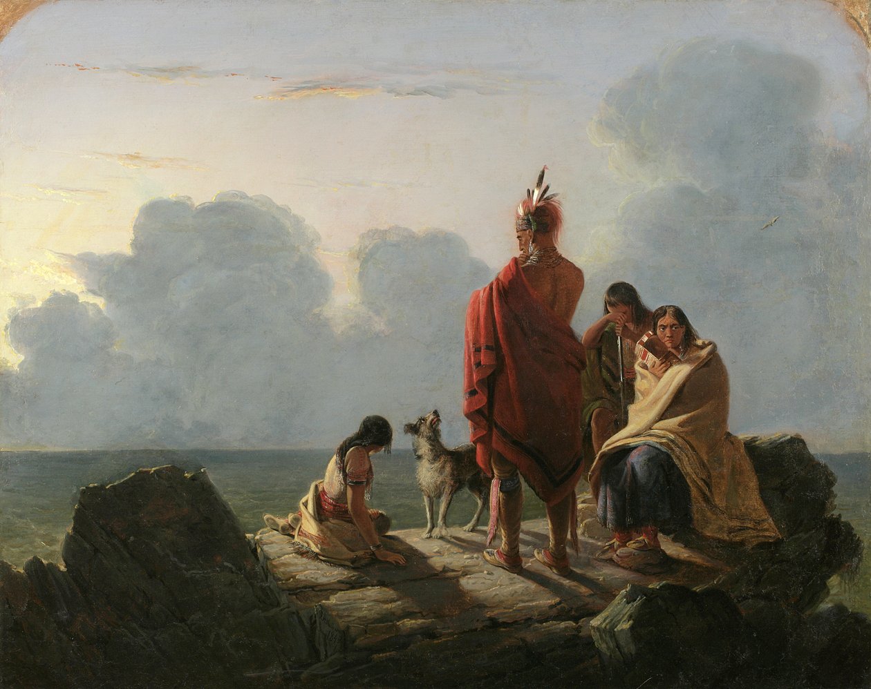 El último de la raza, 1847 de Tompkins Harrison Matteson