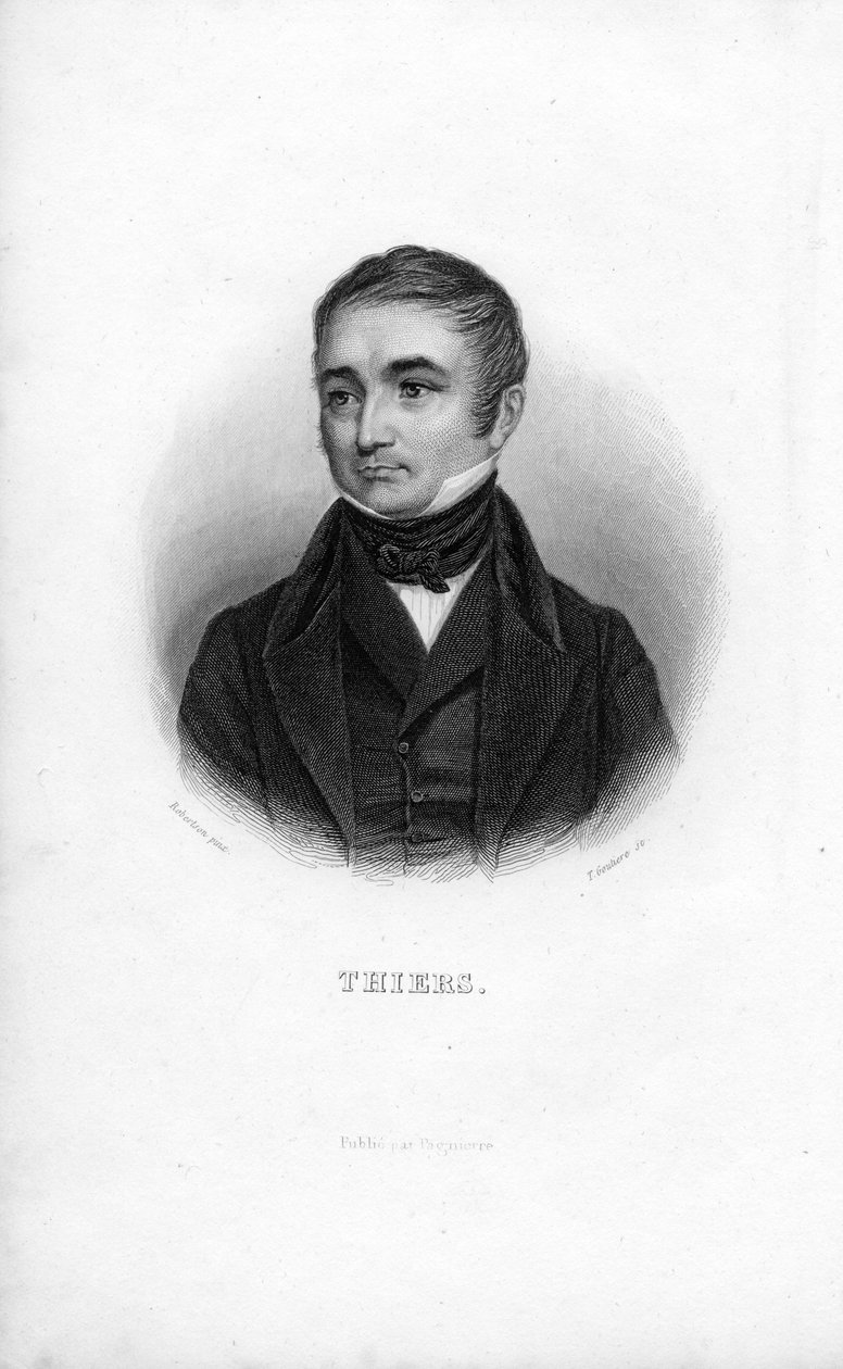 Retrato grabado de Tony Goutière Robertson
