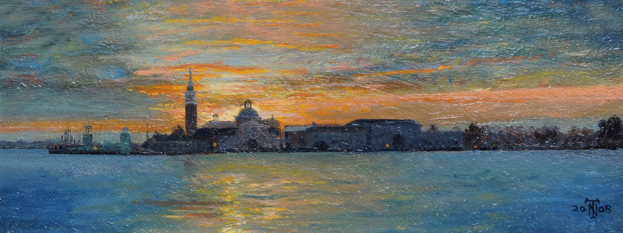San Giorgio, Laguna de Venecia, 2008 de Trevor Neal