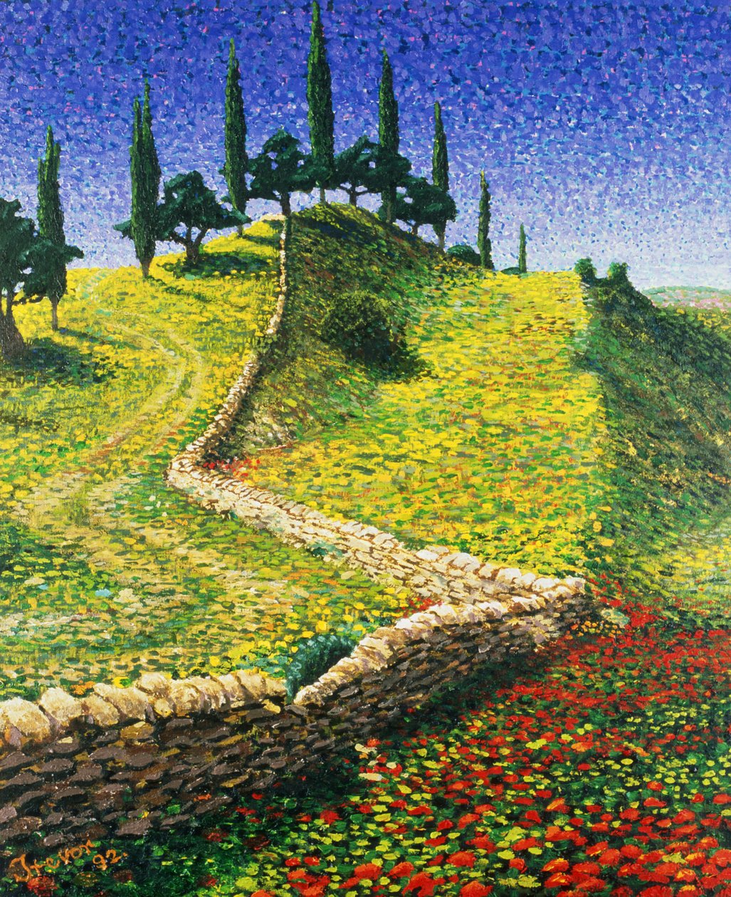 Colina española, 1992 de Trevor Neal
