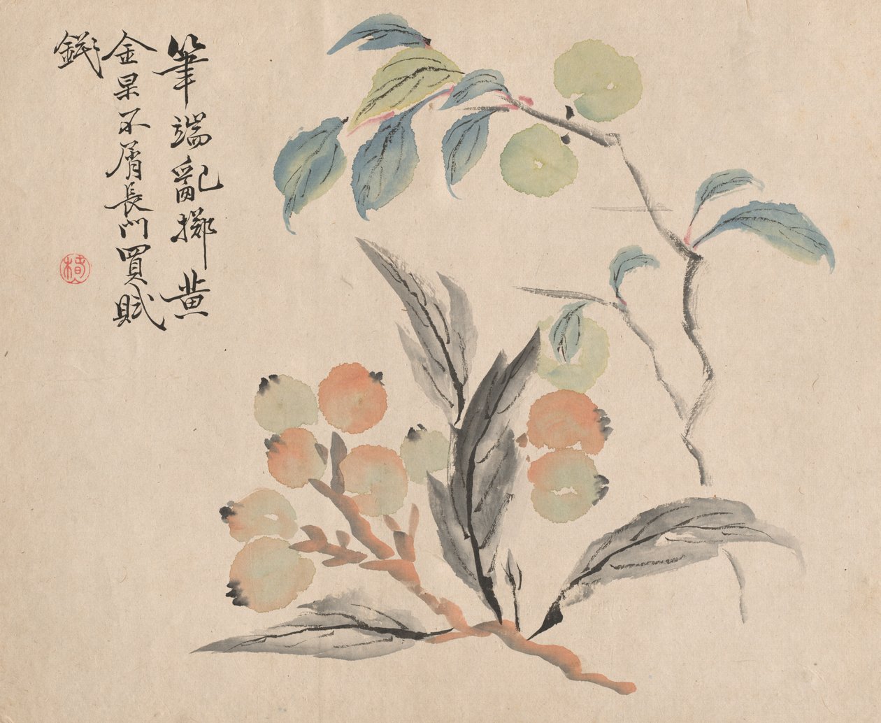 Loquat Tree of Japan de Tsubaki Chinzan