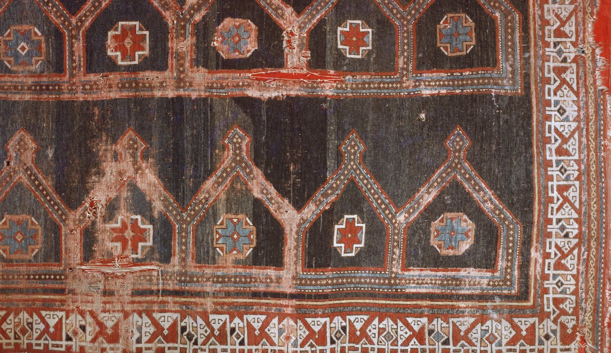 Alfombra de oración (textil) de Turkish School