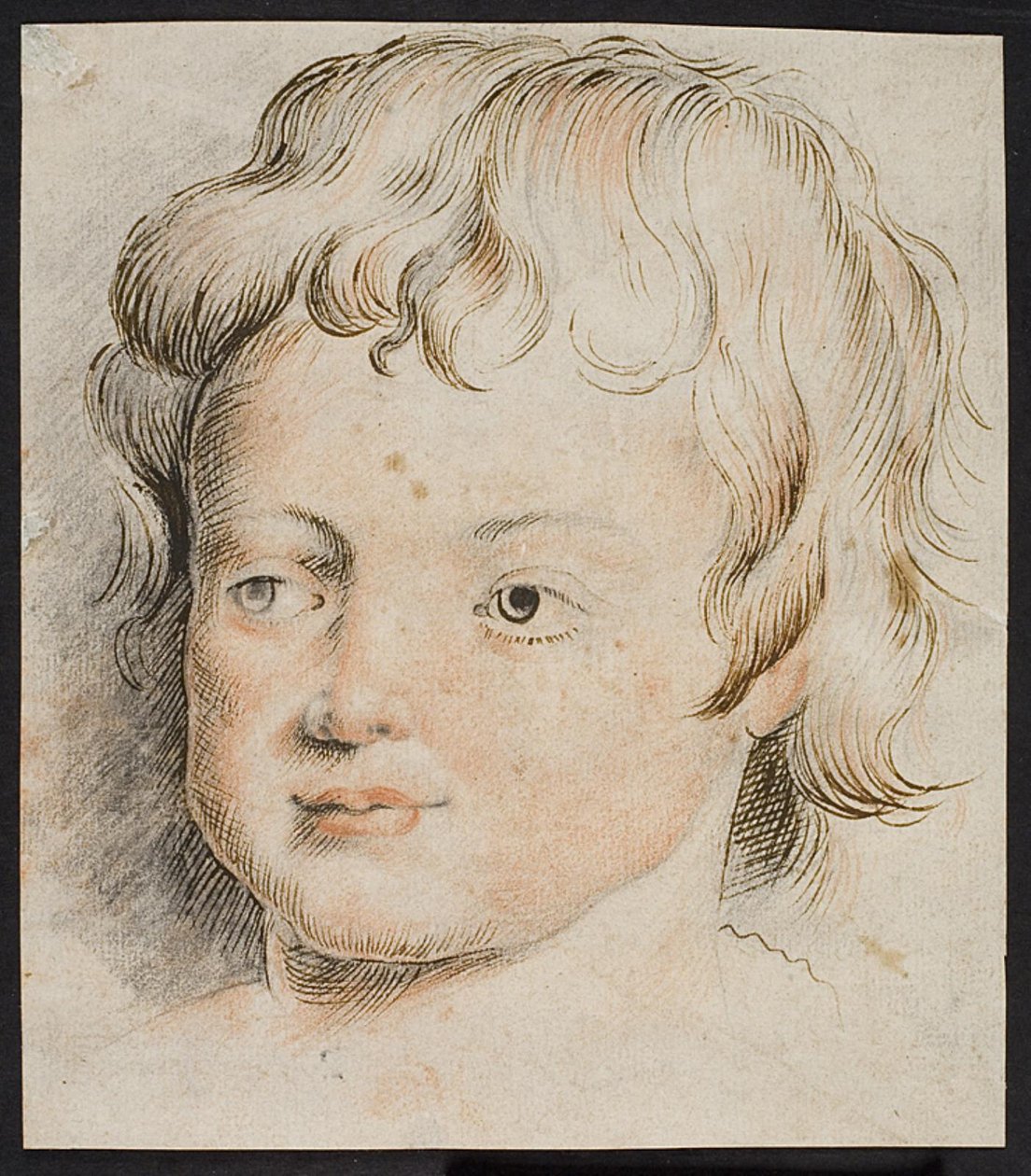 Cabeza de niño de Ubekendt