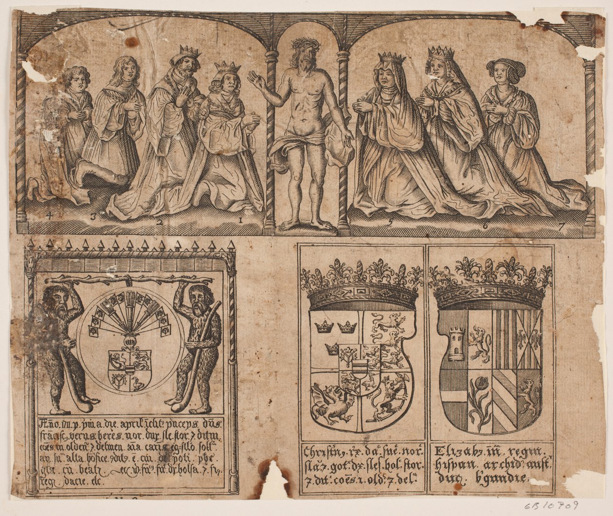 Parte del retablo de Claus Berg en Odense de Ubekendt