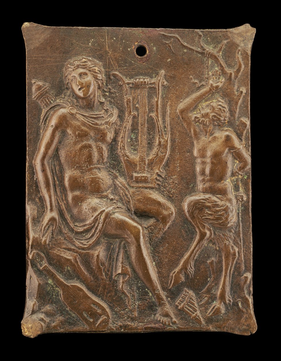 Apolo y Marsias de Ulocrino