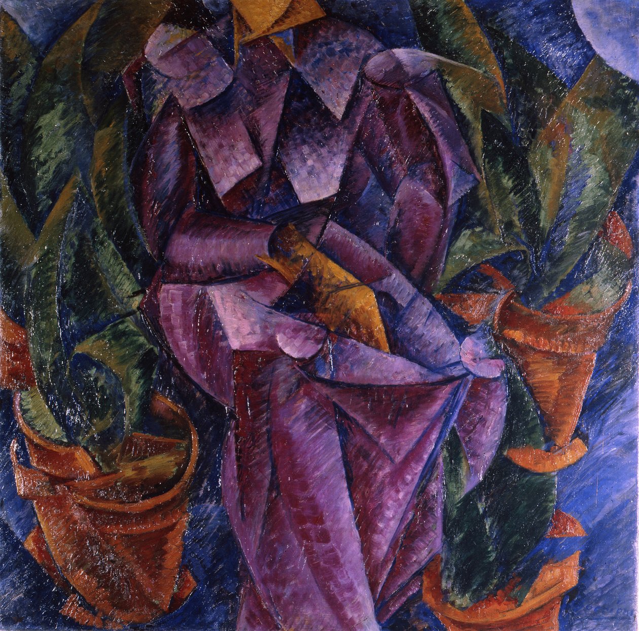 Composición espiral, 1913 de Umberto Boccioni