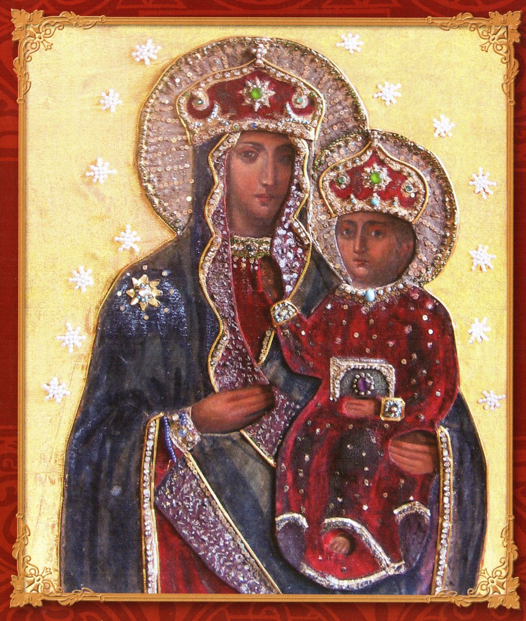 Icono de Ozerianskaya de Unbekannt Unbekannt