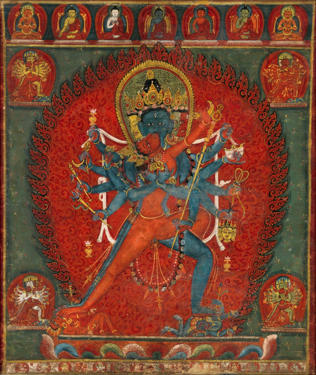 Chakrasamvara y Vajravarahi de Unbekannt Unbekannt