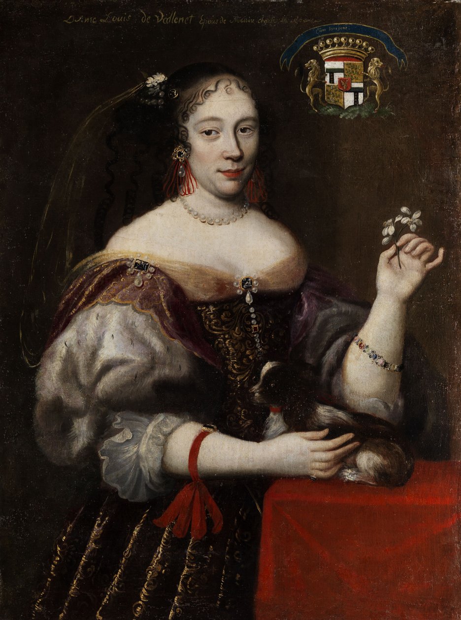 Dama Louise de Vallenet esposa de Messire Charle de Unbekannt Unbekannt