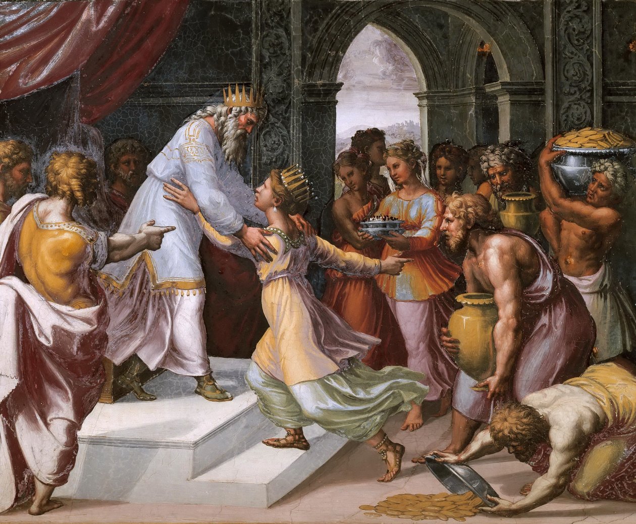 Fresco Palazzi Pontifici, Vaticano de Unbekannt Unbekannt