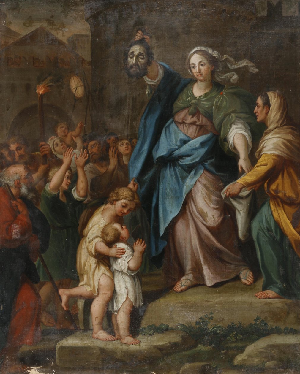 Judith presenta la cabeza de Holofernes de Unbekannt Unbekannt