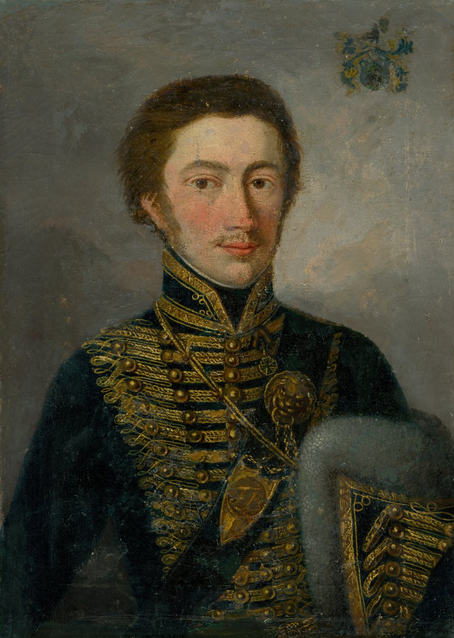 Retrato de un oficial de Unbekannt Unbekannt