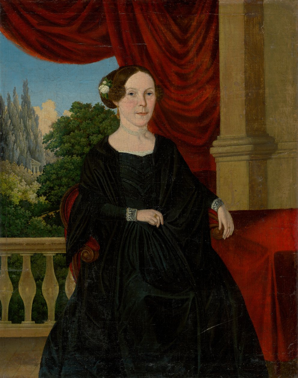 Retrato de una mujer de Unbekannt Unbekannt