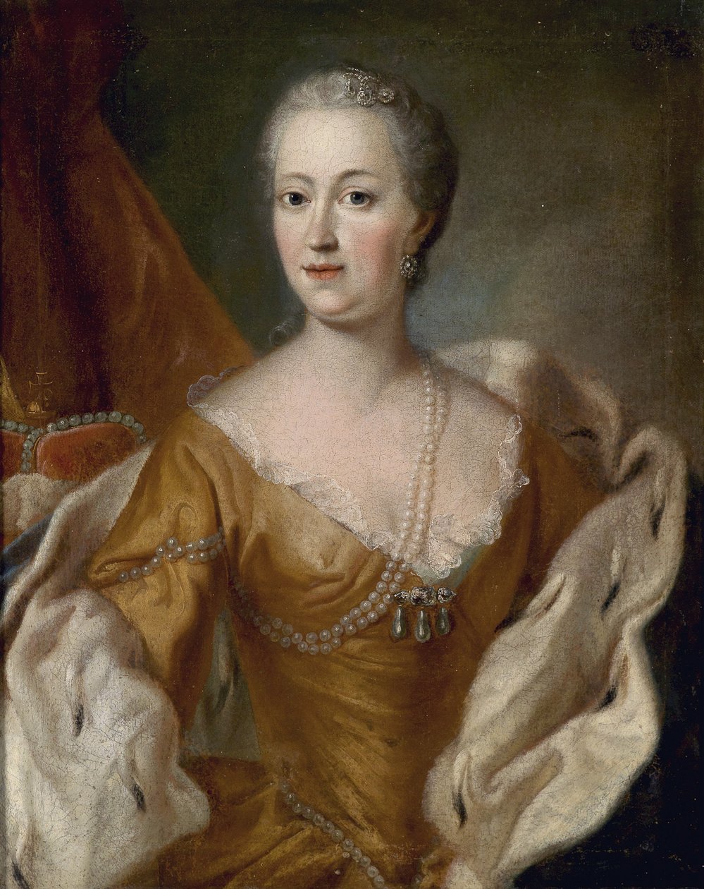Retrato de María Teresa (1717-1780) de Unbekannt Unbekannt