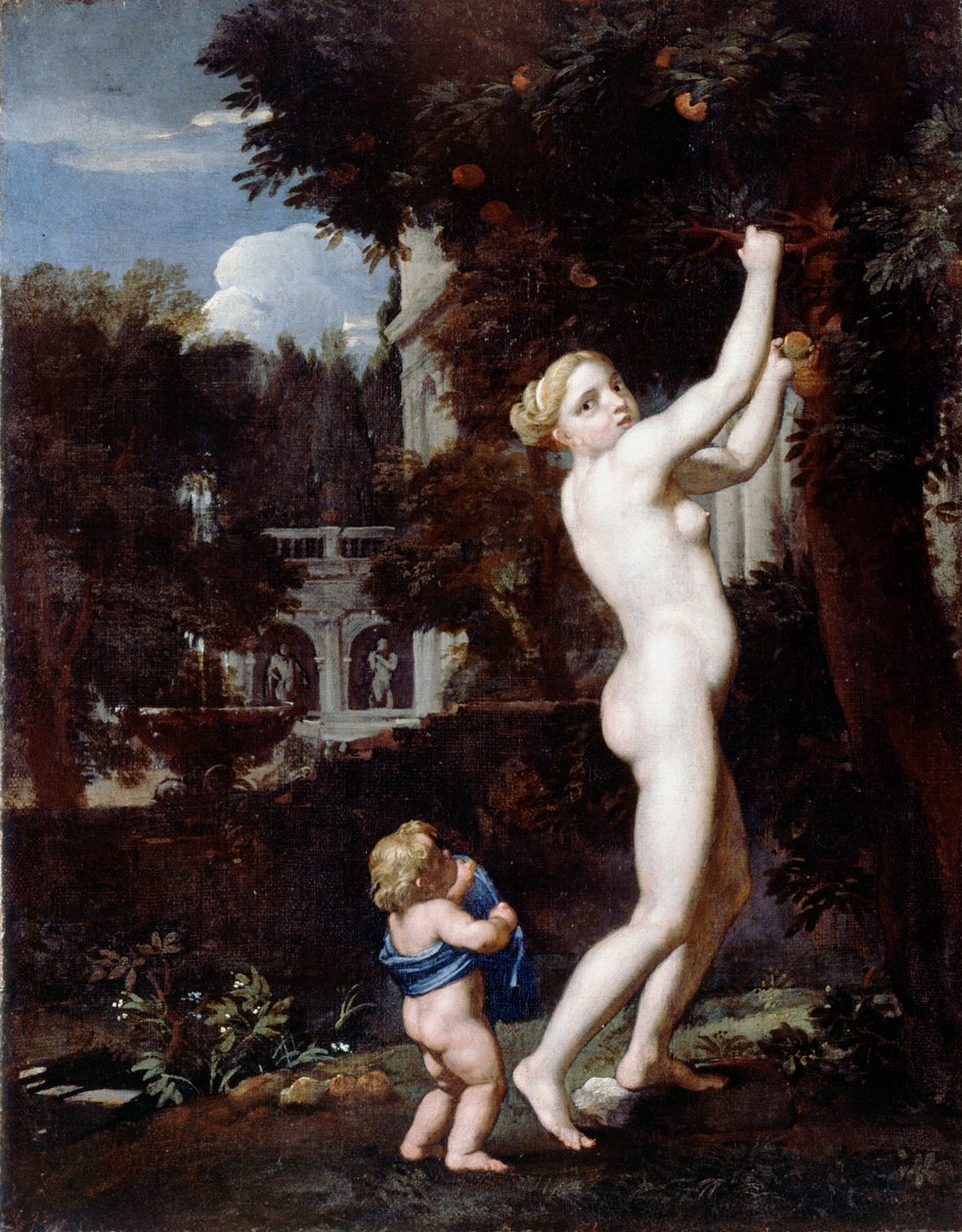 Venus recogiendo manzanas de Unbekannt Unbekannt