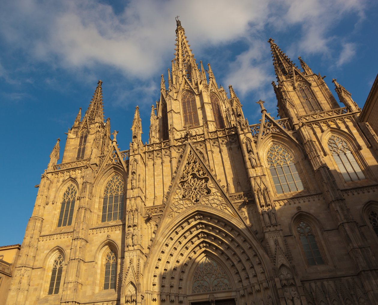 Barcelona, España. La catedral gótica. de Unbekannt Unbekannt