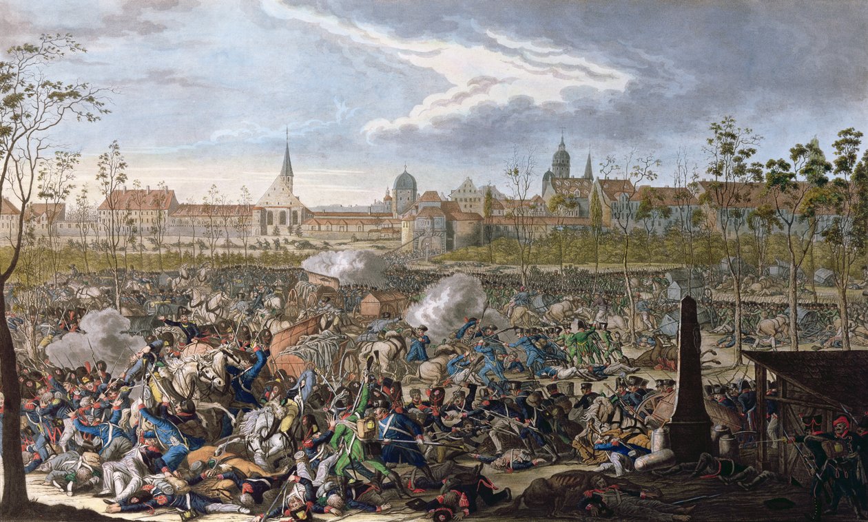 Batalla de Leipzig, 19 de octubre de 1813 de Unbekannt Unbekannt