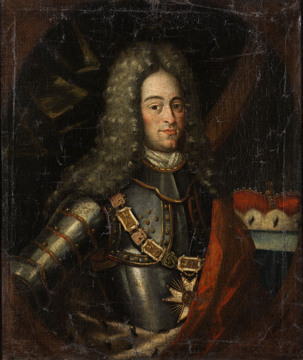 Retrato de un príncipe con la orden de San Huberto de Wittelsbach de Unbekannt Unbekannt