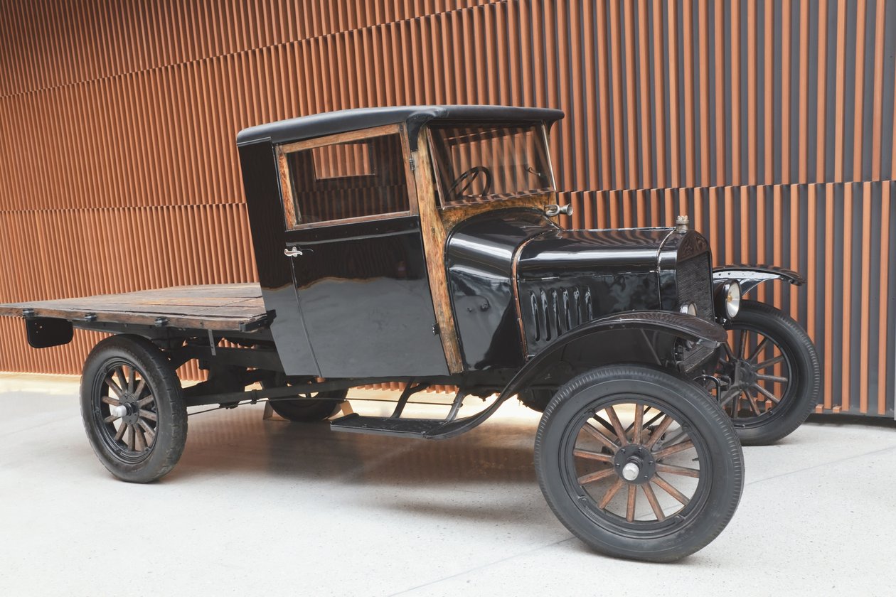 Camioneta Ford Modelo T negra de c.1920 de Unbekannt Unbekannt