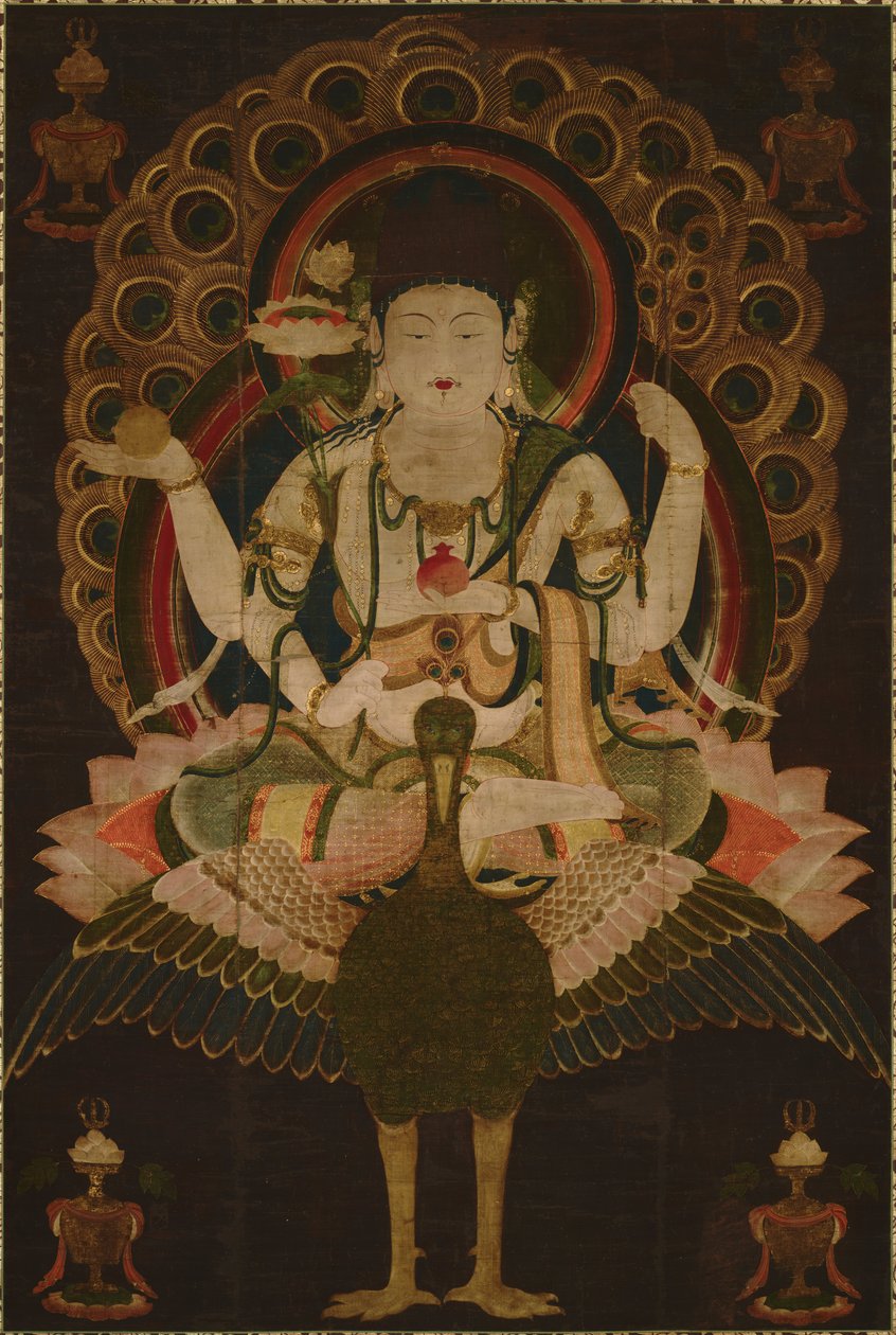 Kujaku Myoo (Mahamayuri) de Unbekannt Unbekannt