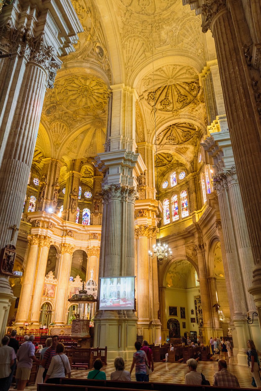 Málaga, Costa del Sol, España. Catedral. de Unbekannt Unbekannt