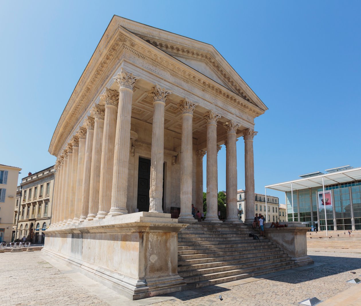 Nimes, Francia. Maison Carrée. de Unbekannt Unbekannt