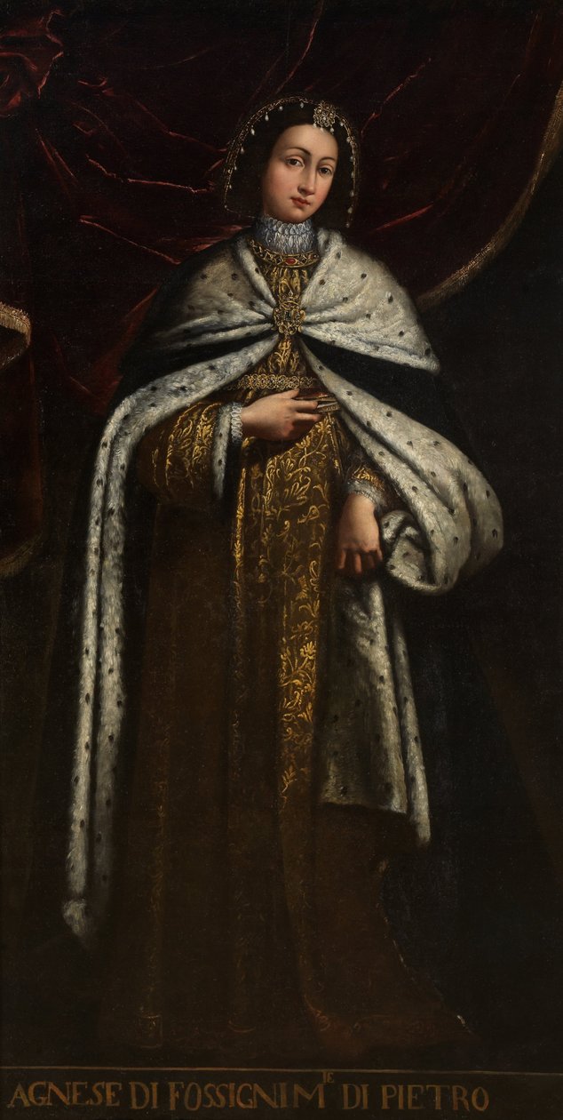 Retrato de Agnese esposa de Pietro de Unbekannt Unbekannt