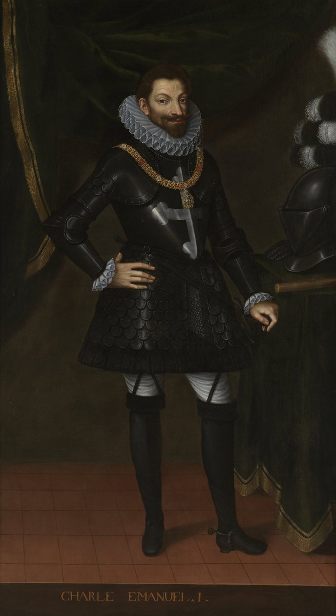 Retrato de Carlo Emanuele I de Unbekannt Unbekannt