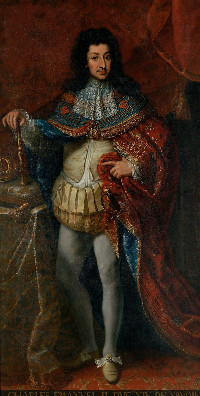 Retrato de Carlo Emanuele II de Unbekannt Unbekannt